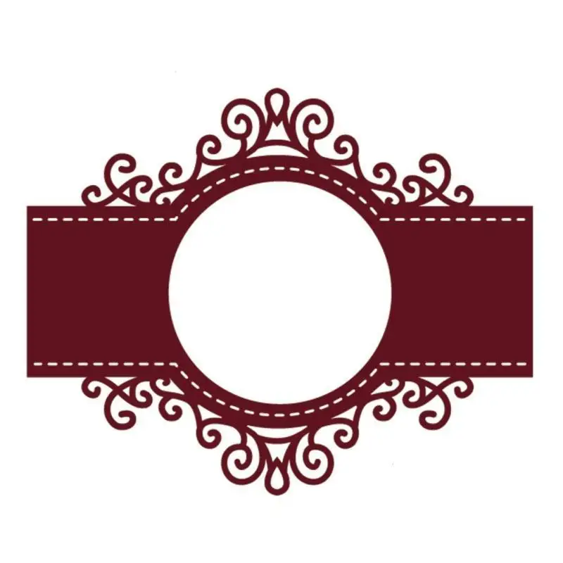 Lace Frame Metal Cutting Dies Stencil For DIY Stamp Scrapbooking Photo Album Paper Wedding Cards Decorative Craft Cut | Дом и сад