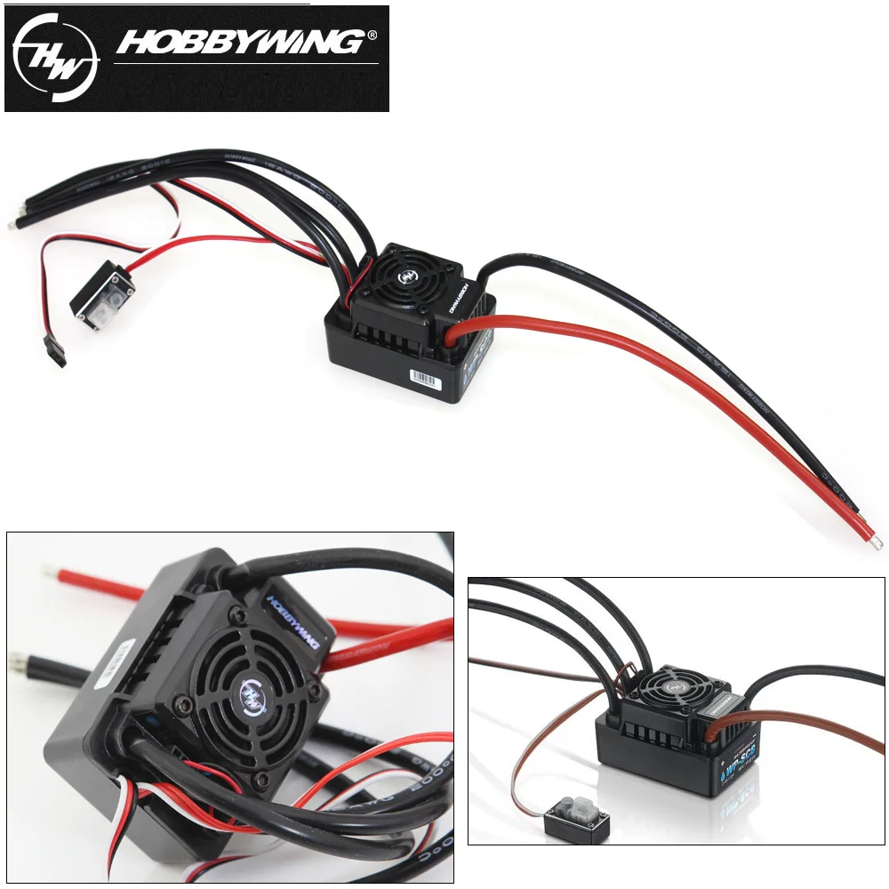1 шт. RC ESC Hobbywing EZRUN WP SC8 водонепроницаемый 120A бесщеточный для автомобиля|hobbywing