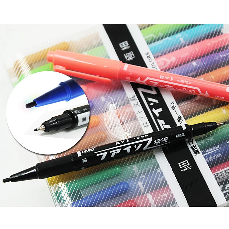 Маркеры для рисования манги 12 цветов|color marker pens|color markersart pen |