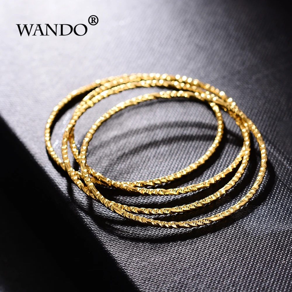 WANDO 4 шт./лот детский браслет ювелирное изделие золотистого цвета элегантный в