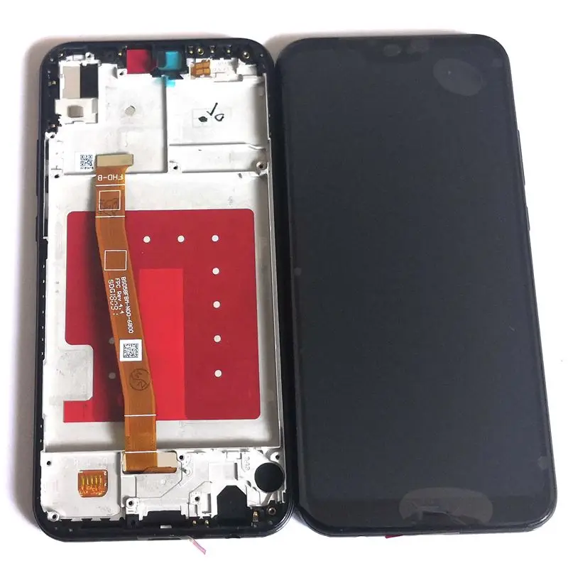 5 8 &quotдля Huawei P20 lite p20lite/Nova 3e ANE L01 L23 ЖК дисплей + Сенсорная стеклянная рамка в сборе