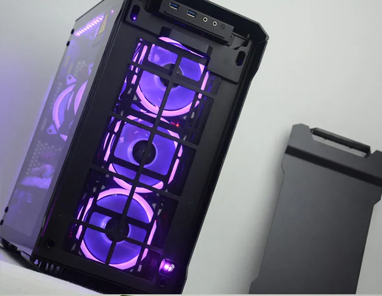 PHANTEKS PK-314ETG из закаленного стекла RGB Алюминиевый чехол для компьютера с водяным охлаждением(поддержка 240& 280 водяного охлаждения/светильник RGB