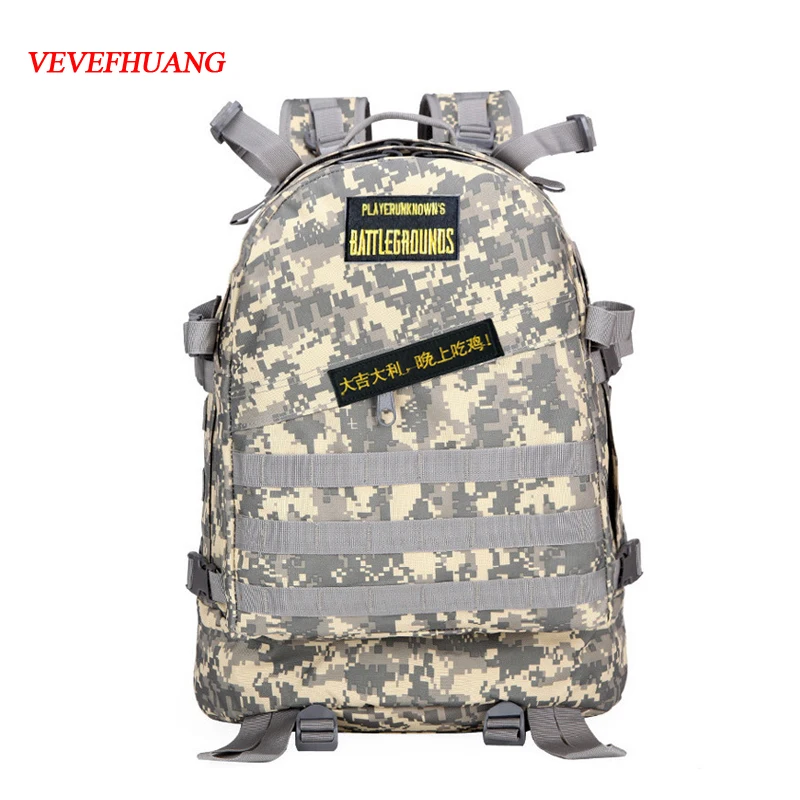 

VEVEFHUANG Playerunknown's Battlegrounds PUBG Winner Chicken Dinner Instructor Multi-functional Backpack Cosplay Backpack