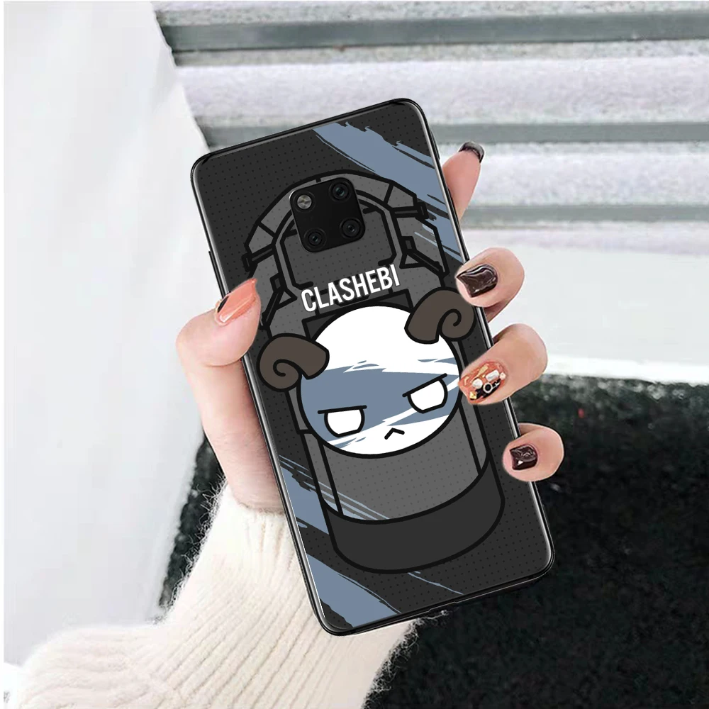 Радуга шесть осада узор силиконовый чехол для телефона задняя крышка Huawei Mate 10 Pro 20