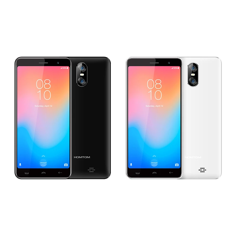 HOMTOM C13 смартфон с 5 дюймовым дисплеем четырёхъядерным процессором MT6580M ОЗУ 1 ГБ ПЗУ