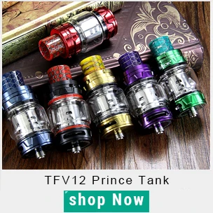 SMOK TFV12 Prince RBA с сопротивлением 0.25ohm для TFV12 Prince Tank Atomizer RBA coil head стеклянная трубка