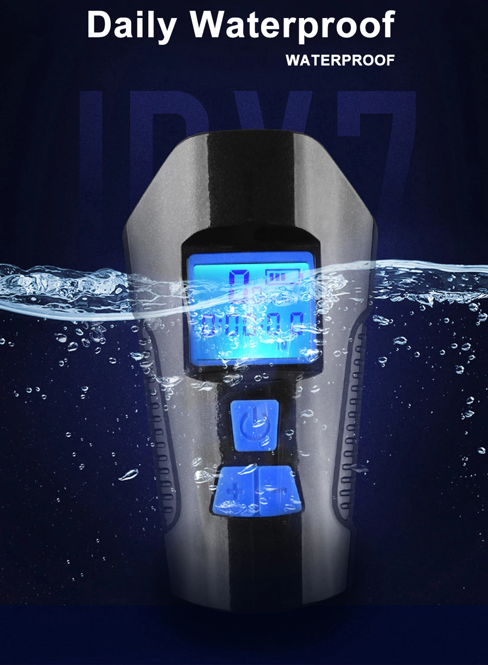 Водонепроницаемый велосипедный светильник, зарядка через usb, велосипедный передний светильник, вспышка, светильник на руль, велосипедный головной светильник, измеритель скорости 3 в 1, ЖК-экран