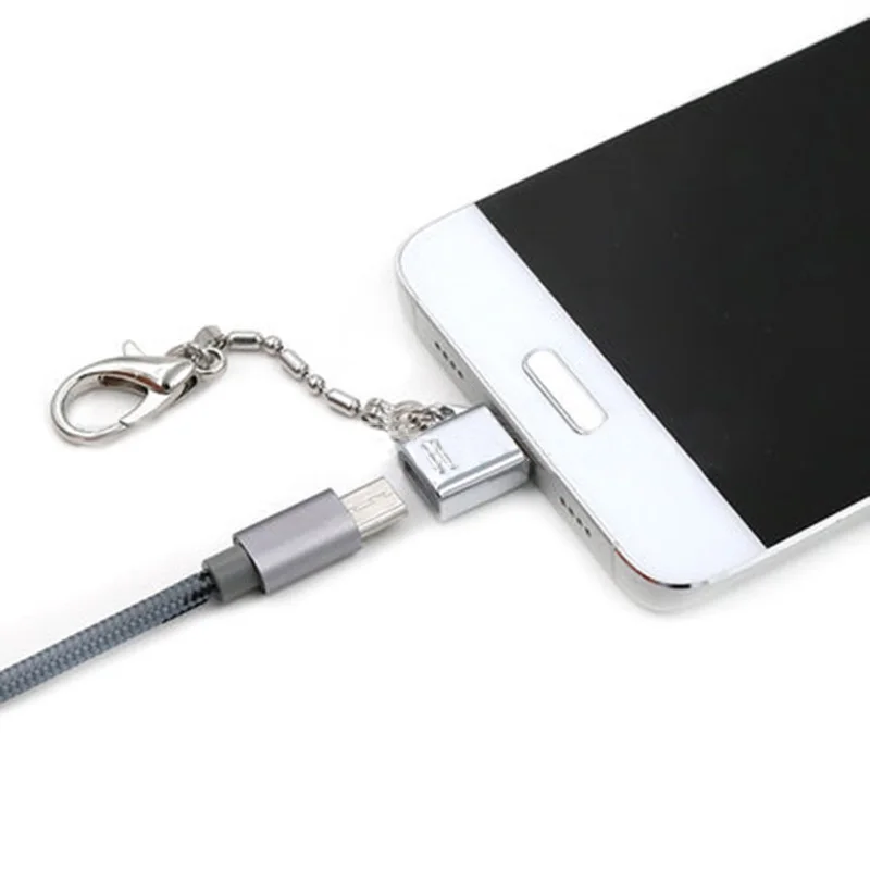 Набор металлических адаптеров USB Type-C WZOG Переходник на Type C OTG адаптер для