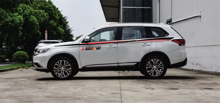 TAIYAO автомобильный Стайлинг спортивный автомобильный стикер для Mitsubishi OUTLANDER EX Pajero Outlander Zinger Eclipse