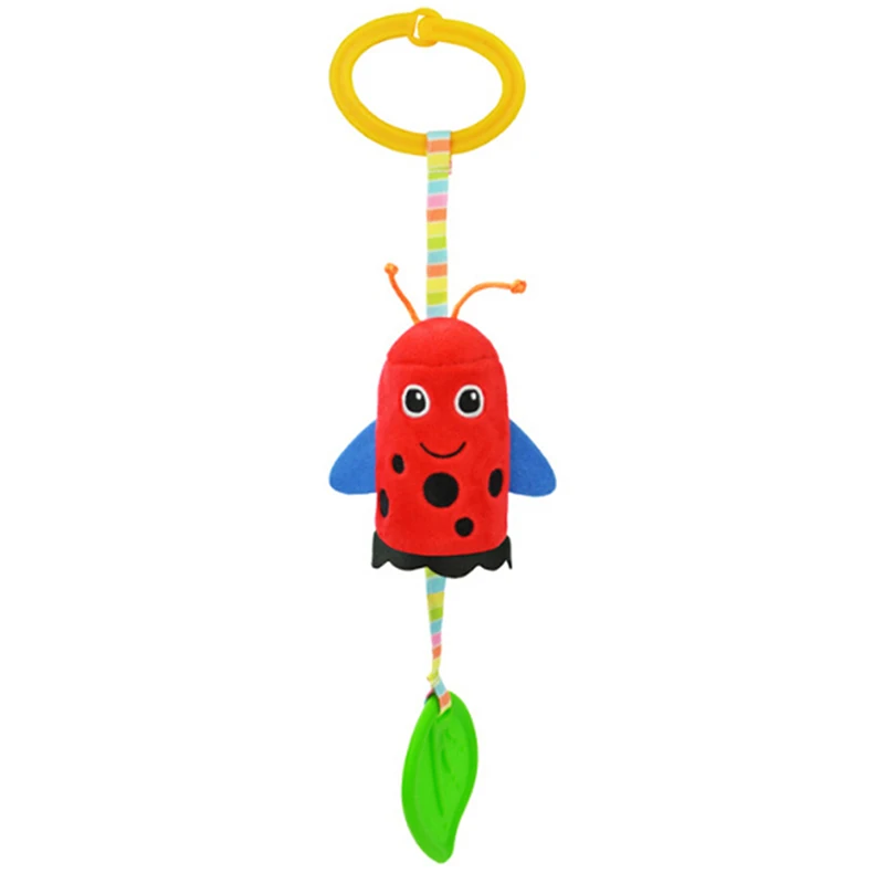 Newborn Infant Wind Chimes Plush Toys Hanging Crib Car Lathe Parrot / Bee Beetle Owl Animal Baby Bed Rattles Bell Toy | Игрушки и хобби