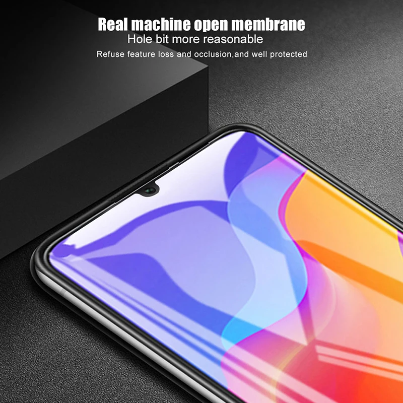 Закаленное стекло для Honor 8A защитное на весь экран Huawei Y6 2019/Y 6s Y6s /Y6 Pro 2019 Защитное