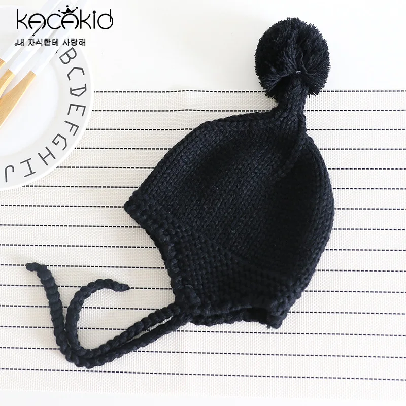 

KACAKID Autumn Winter Unisex Knitted Baby Hats Cute Warm Kids Children Baby Boys Girls Hat Comfort Children Kids Baby Hat Ka2060