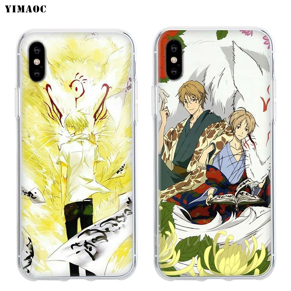 Мягкий чехол YIMAOC Anime Natsume yujincho из ТПУ и силикона для iPhone 8 7 6 6S Plus 5 5S SE X XR XS 11 Pro Max |