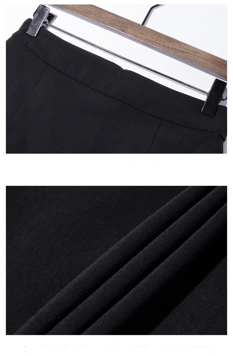 Модные комплекты из двух предметов Офисная Женская облегающая блузка с длинным