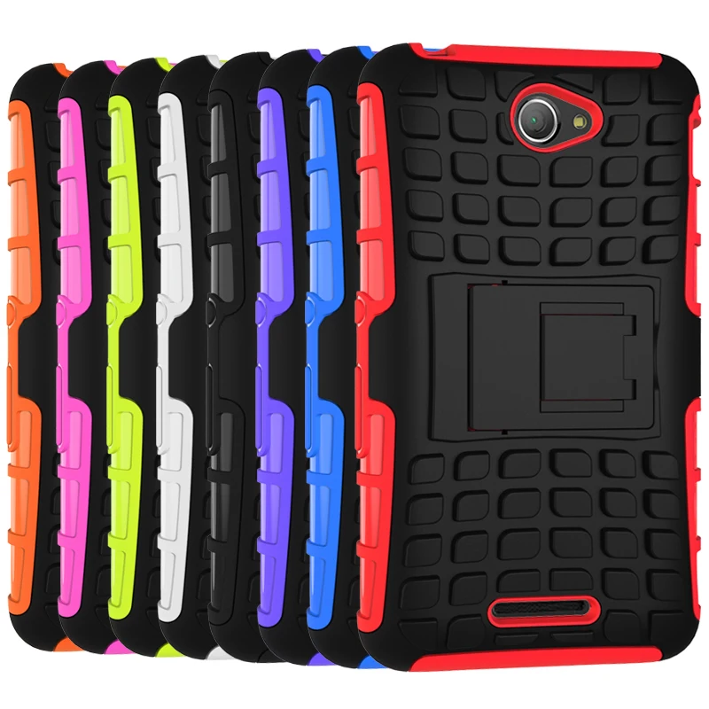 Oooosure для sony Xperia E4 Coque Case Armor противоударный чехол Dual E2114 E2115 E2104 E2105 защитный