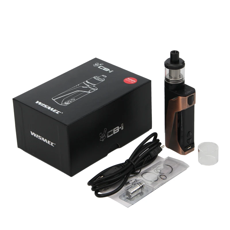 Оригинал Wismec CB 60 Kit 60W электронная сигарета коробка мод 2300mAh батарея Vape с 2 мл Амор NS