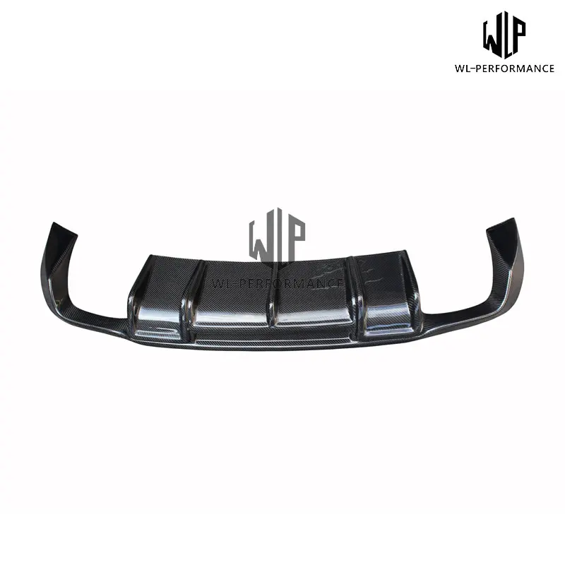 A3 Sline S3 R Стиль углеродное волокно задняя губа диффузор автомобильный Стайлинг