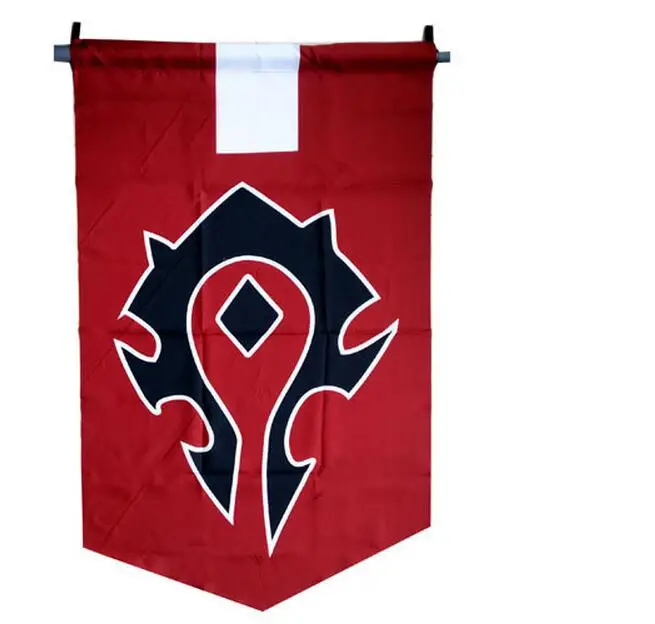 World of Warcraft Alliance Орда баннер флаг лавсан Синий Домашний Декор Аксессуары для косплея