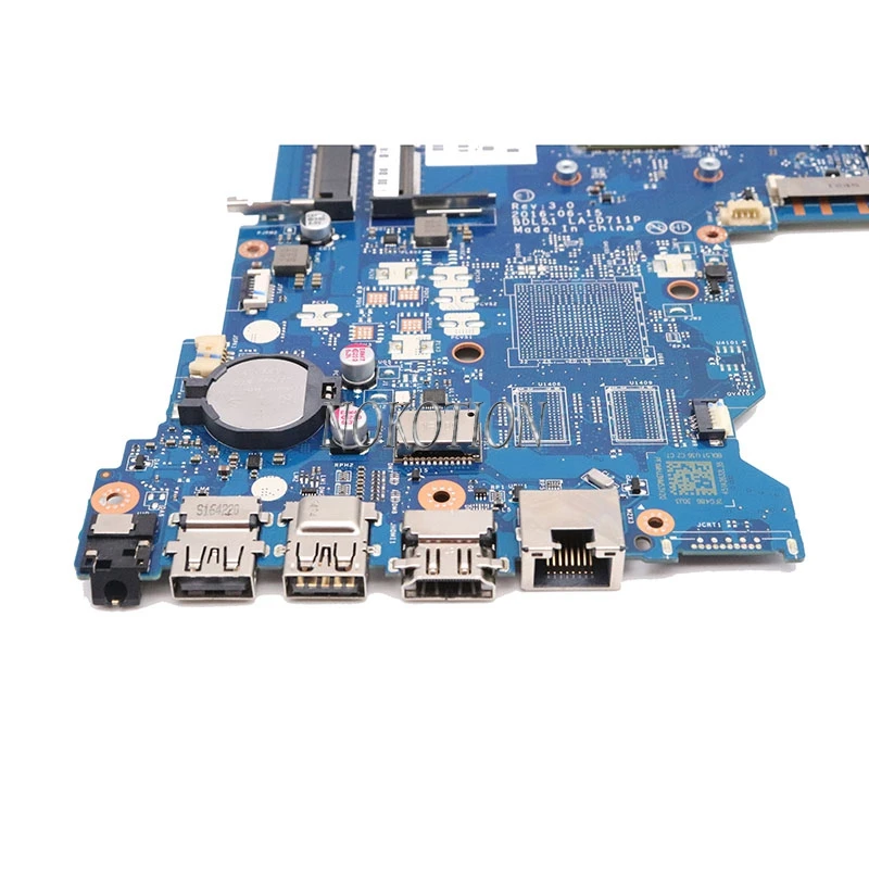 Nokotion 854962-001 854962-601 материнская плата для ноутбука HP 15-BA BDL51 LA-D711P CPU на борту