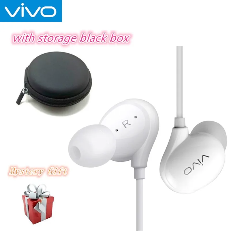 XE710 with box Оригинальные наушники VIVO XE710 3,5 мм разъем с интерфейсом type-C серебристый/черный/золотой стиль гарнитуры для VIVO X9plus X20 X21 X23 Nex - Цвет: XE710 with box