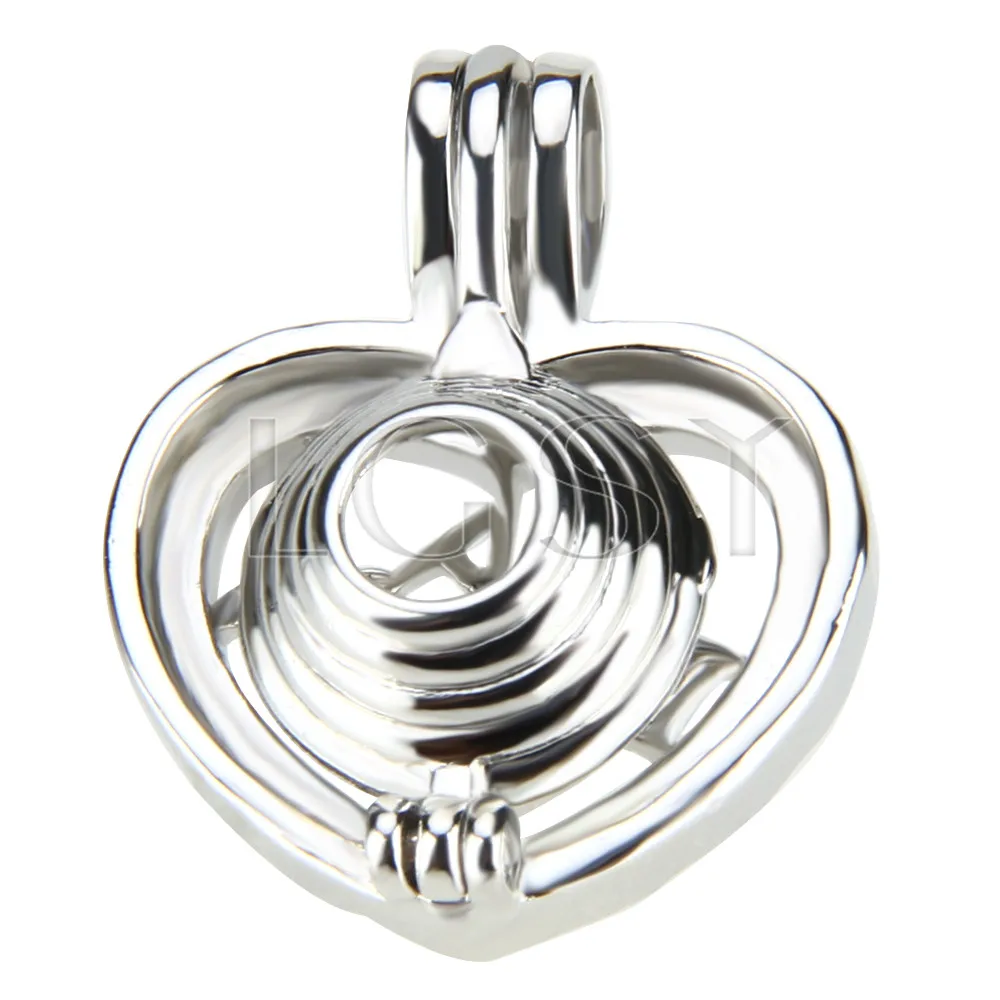 Charming Women It's a boy Locket Necklace Pendant Silver Plated Cage 5pcs | Украшения и аксессуары