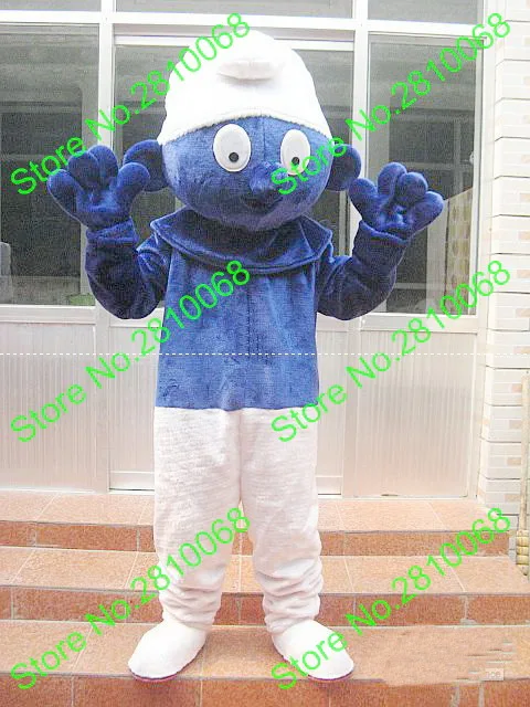 Шлем из ЭВА голубой эльф костюм-талисман мультяшная одежда маскарад день