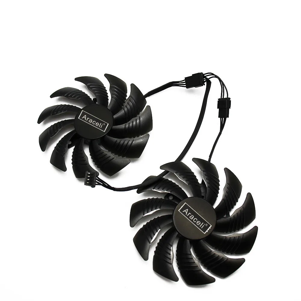Новый вентилятор охлаждения 88 мм PLD09210S12HH для Gigabyte GeForce GTX 1050 Ti RX 480 470 570 580 1060 G1 960