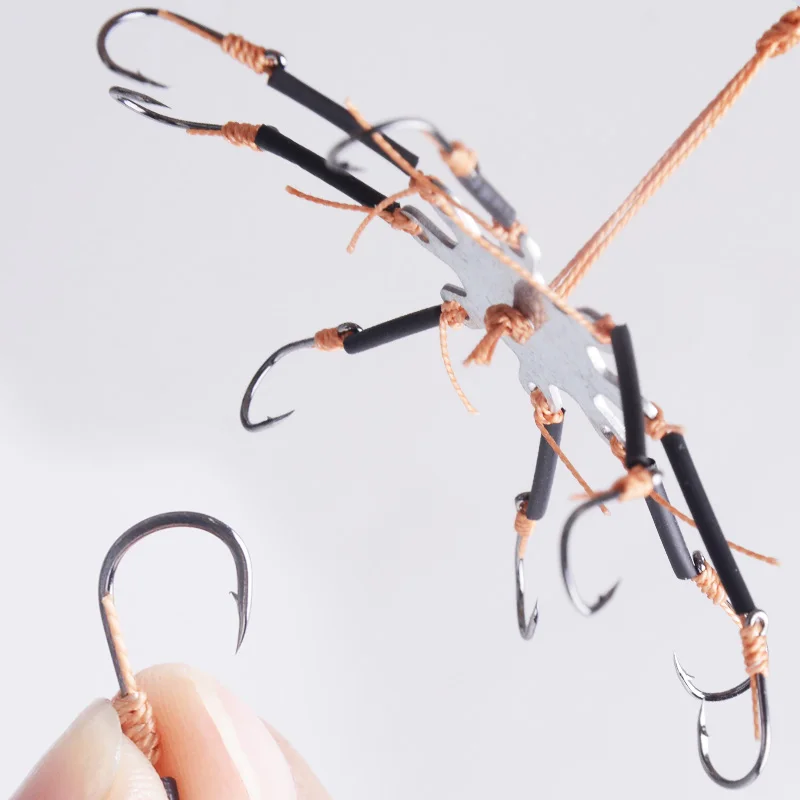 2 шт. пластина бронзовых морских рыболовных крючков взрыв Карп Рыболовный крючок