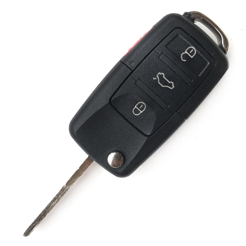 2/3 кнопки для VOLKSWAGEN VW SEAT Altea MK4 Alhambra Arosa Exeo Ibiza Leon откидной складной чехол для автомобильного ключа с дистанционным управлением