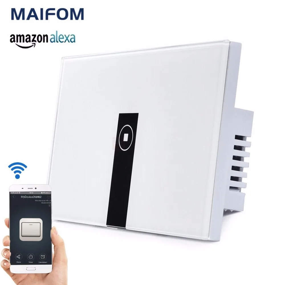 MAIFOM Wi-Fi сенсорный выключатель приложение управления Сенсорная панель Ewelink