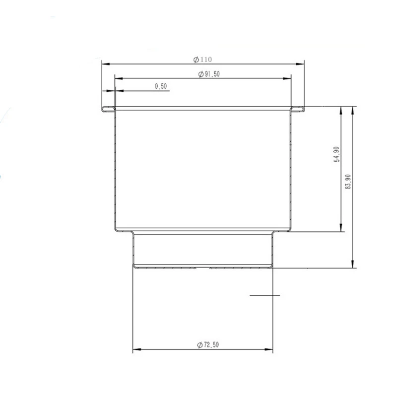 Держатель для напитков из нержавеющей стали 3 Вт встраиваемый подстаканник