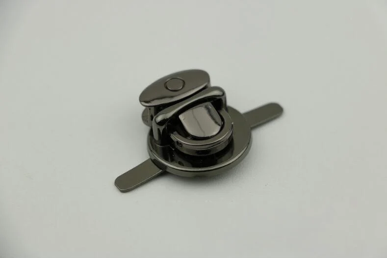 10 шт./лот аксессуары для чемоданов врезной замок/металлический замок с язычком