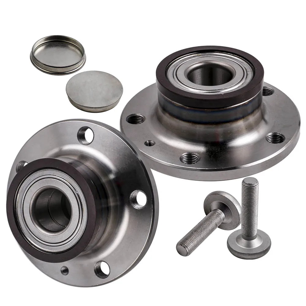 

2x For Audi A3 Q3 VW GOLF MK VI Skoda Superb Rear Wheel Bearing HUB Kit VKBA3644 1T0598611B 1T0598611