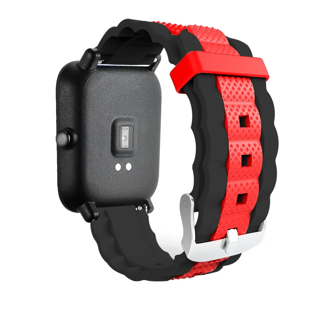 Мужские и женские спортивные Ремешки для наручных часов Xiaomi Huami Amazfit Bip Youth сменные