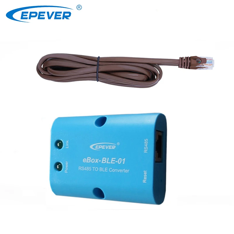 EPever Bluetooth коробка RS485 адаптер для EPever контроллер солнечной зарядки и связи через приложение мобильного телефона eBox-BLE-01