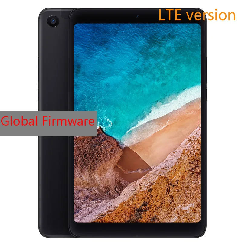 Всемирная прошивка Xiaomi mipad 4 Восьмиядерный процессор snapdragon 660 8 дюймов 1920*1200 ips 4 ГБ ОЗУ 64 Гб ПЗУ две камеры MIUI 9 WiFi - Комплект: LTE version Black