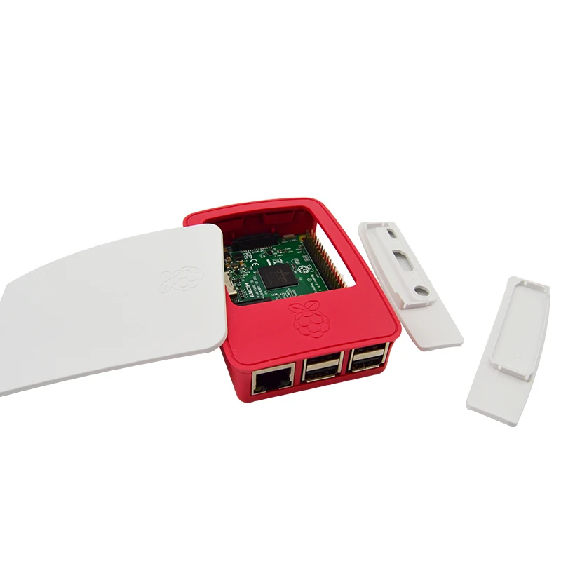Чехол Raspberry Pi официальный корпус ABS pi 2/3 коробки от основания Pi|Аксессуары для