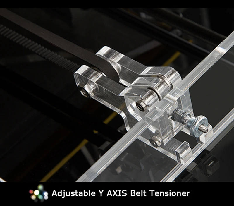 Полный собрать ЖК дисплей 3D принтеры reprap prusa i3 комплект рамки металлический алюминий impressora 3d drucker маленький монстр сталь