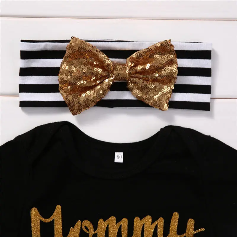 Новинка 2019 полосатые повязки на голову + комбинезоны Pudcoco для новорожденных и