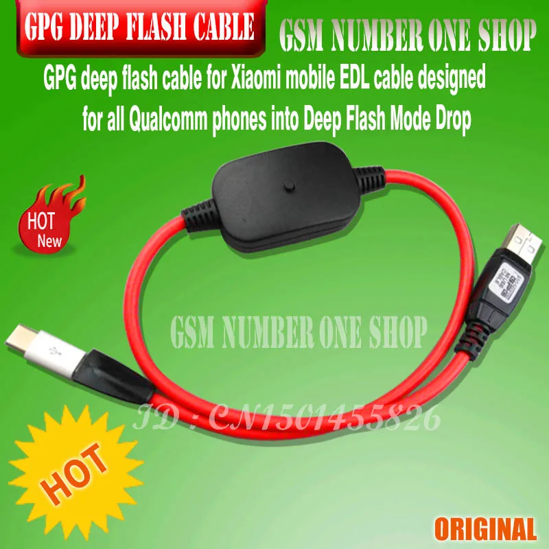 

GPG deep flash cable for Xiaomi mobile EDL cable designed for all Qualcomm phones into Deep Flash Mode Drop shipping