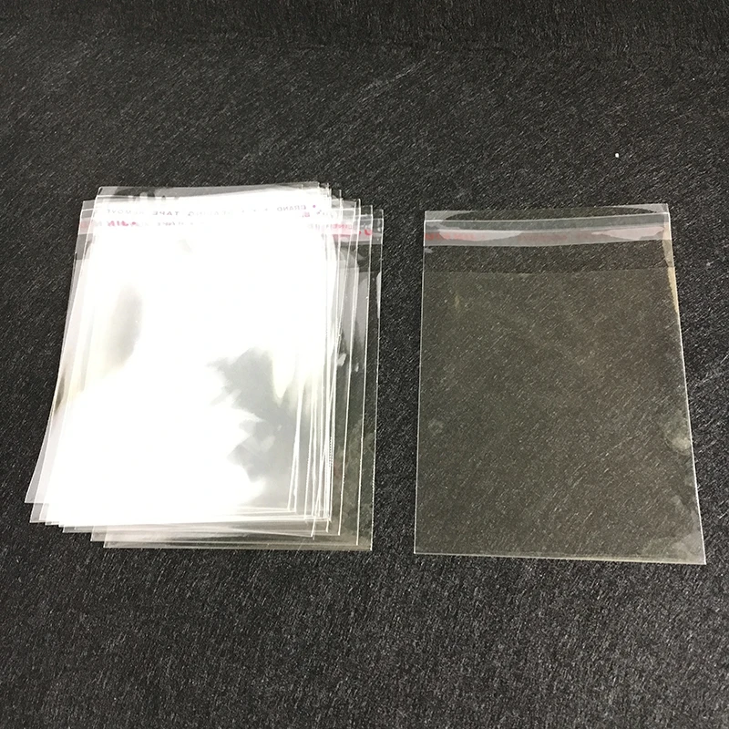 

100 PCS 16 * 19cm Self-adhesive OPP Bags Household Storage Plastic Bag Customizable Wedding Candy Bag Upscale Jewelry Packaging