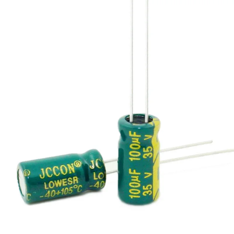 1000 шт. ~ 200 шт./лот 35V100UF 100 мкФ 35V высокочастотные низкоомные электролитические