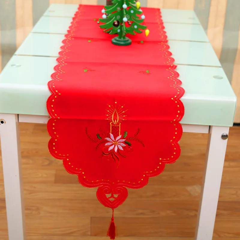 4 стиля полиэстер рождественская скатерть домашние вечерние для банкета Обложка