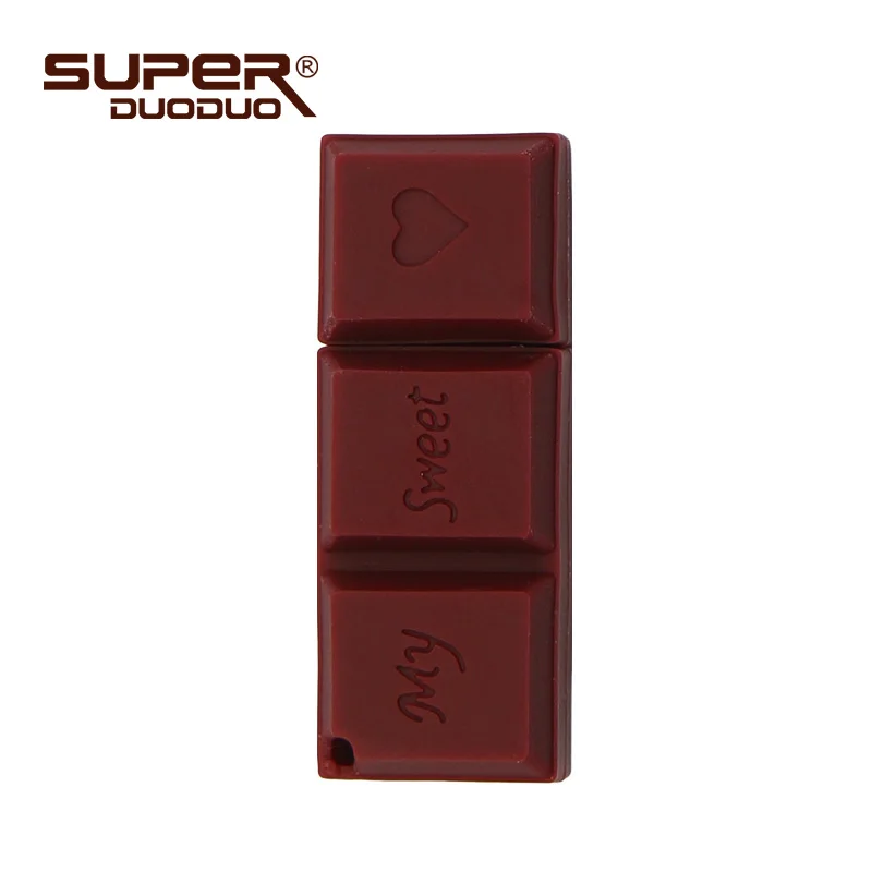 M1 Сладкий шоколад usb флэш 64 Гб Флешка в форме героя мультика палка 32 ГБ 16 ГБ 8 ГБ usb флэш-накопитель палочки памяти Флешка лучший gif - Color: M1
