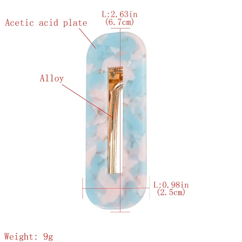 

Hair Clip For Women Elegant Korean Design Metal Alloy Hair Clip Water Wedding Bride Jewelry Accessories