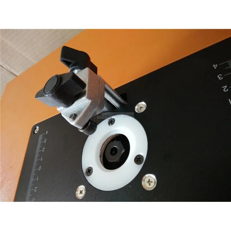 Алюминиевый стол для фрезерного станка вставная настольная пластина с 3 кольцами