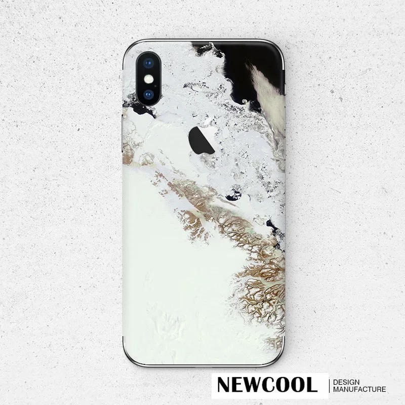 for iPhone X back filmBeautiful scenery Protective cover stickers For phone Color film Paster Decorative |