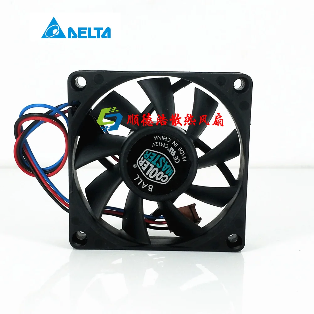 Delta Electronics AFB0712MB F00 DC 12V 0.24A 70x70x15 мм 4 провод Сервер вентилятор охлаждения|Кулеры и