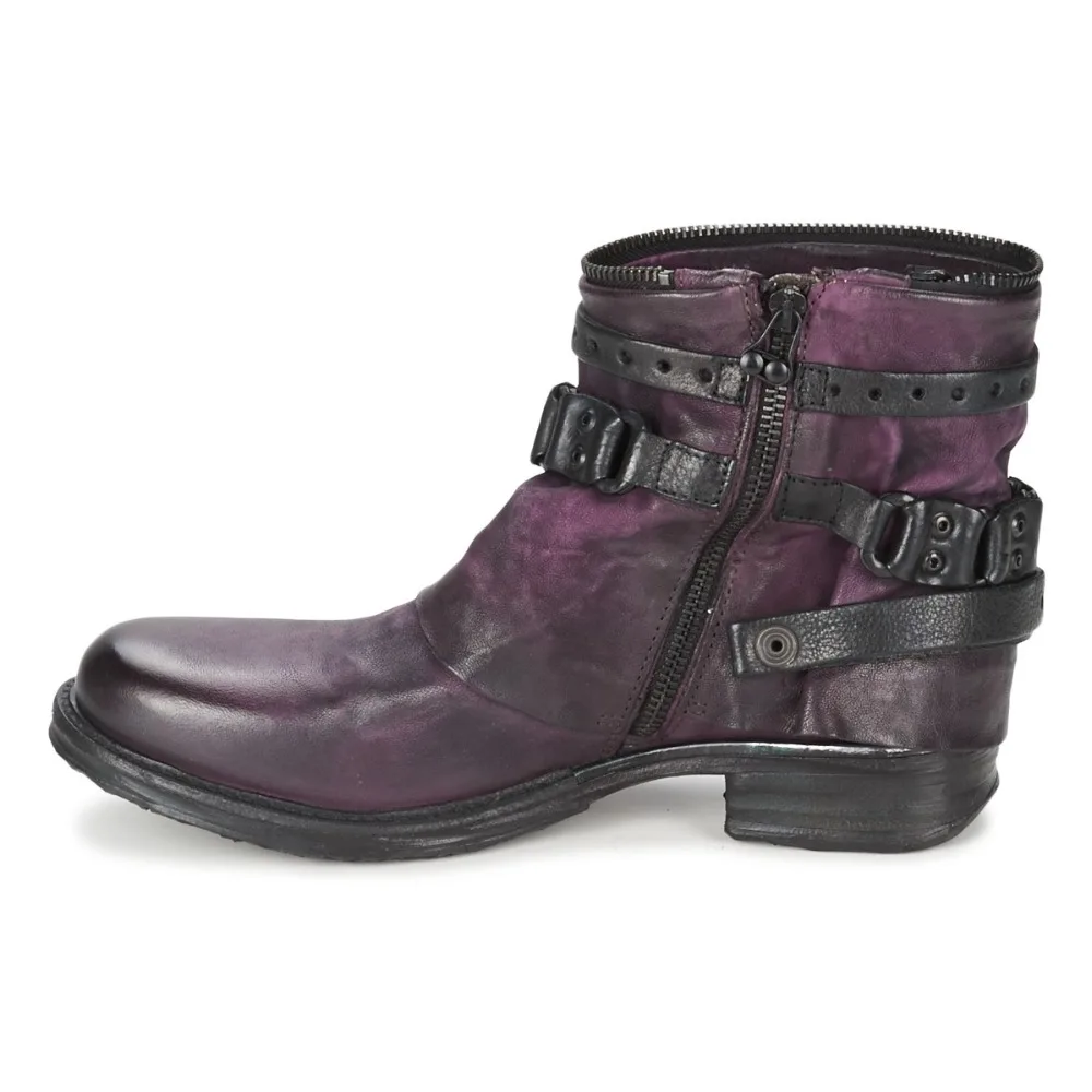 Zapatos Mujer/байкерские сапоги в западном стиле ковбойские из натуральной кожи с