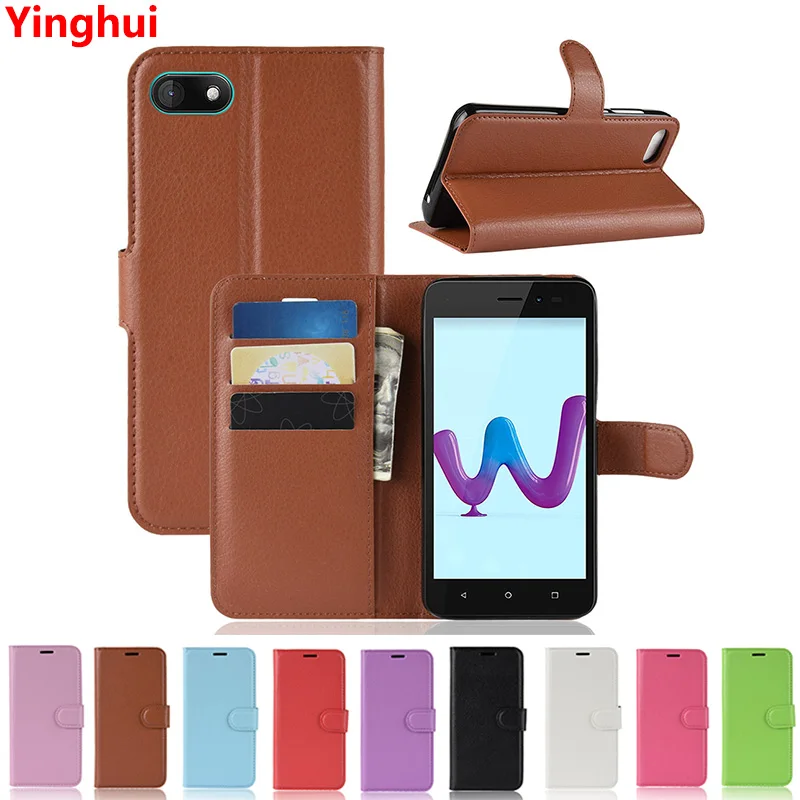 Чехол-книжка для Wiko Sunny 3 Mini Harry 2 кожаный чехол с откидной крышкой и отделением